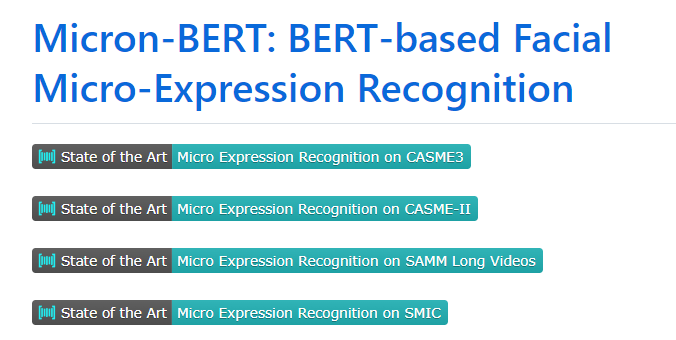 CVPR2023｜Micron-BERT: 基于BERT的人脸微表情识别