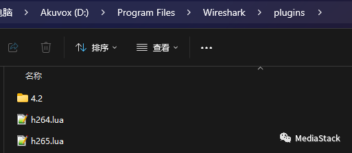 音视频工具--Wireshark4.2.0版本插件