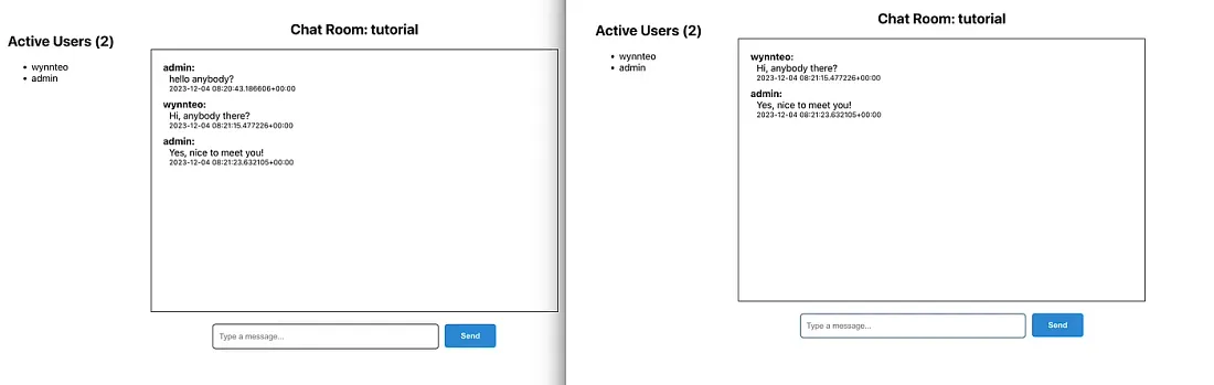 使用ReactJS、Django Channels 4 和 Redis 实现实时聊天