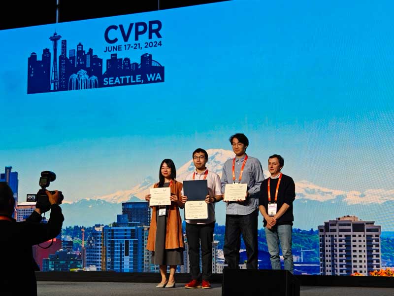 国家工程研究中心施柏鑫团队获得CVPR 2024最佳论文提名奖