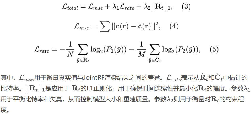 JointRF: 动态神经辐射场表征与压缩的端到端联合优化 | ICIP 2024 Oral