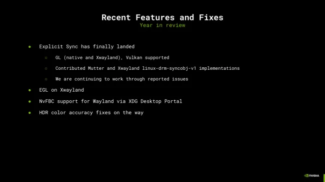 NVIDIA 分享 Wayland 驱动程序路线图，鼓励 Vulkan Wayland 合成器