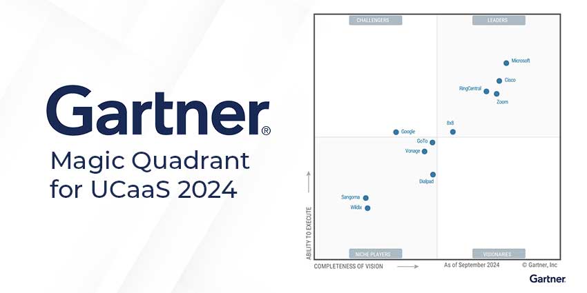 Gartner UCaaS 魔力象限 2024