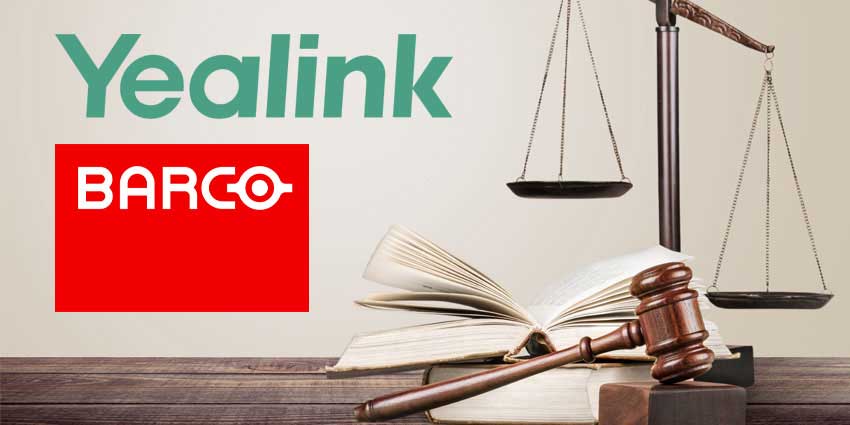 Barco 在统一专利法庭上对 Yealink 主张 ClickShare 的知识产权