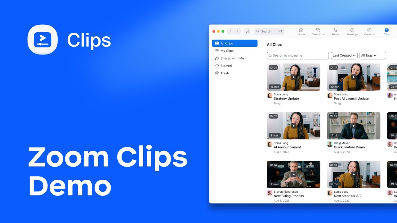 什么是 Zoom Clips？如何使用 Zoom Clips 进行异步协作