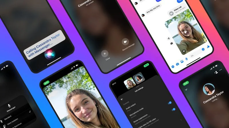 Facebook Messenger 新增 Siri 集成、音频和视频语音消息等功能