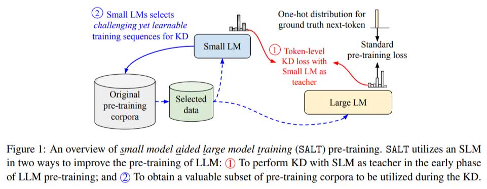 Google DeepMind 推出“SALT”：一种使用 SLM 高效训练高性能大型语言模型的机器学习方法