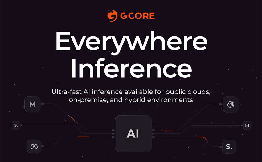 Gcore更新Everywhere Inference，增强AI推理部署，为AI应用提供超低延迟体验