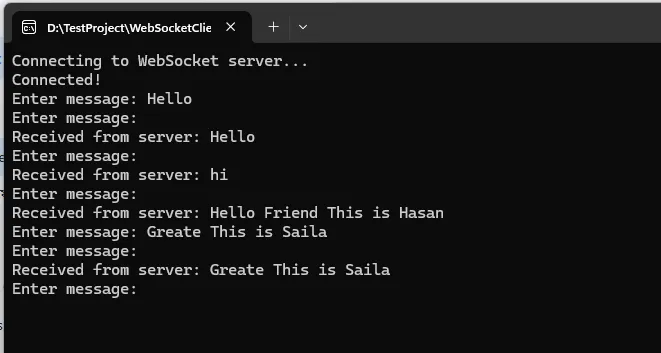 .NET中的WebSocket：客户端-服务器实时通信指南